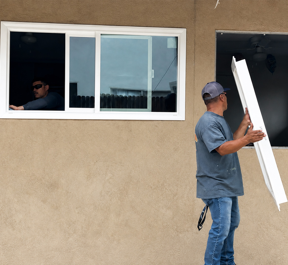 Measurement, product review or installation planning for a window, door or glass project