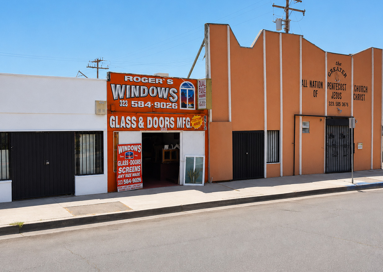 Bellflower location for Roger’s Windows Glass & Doors