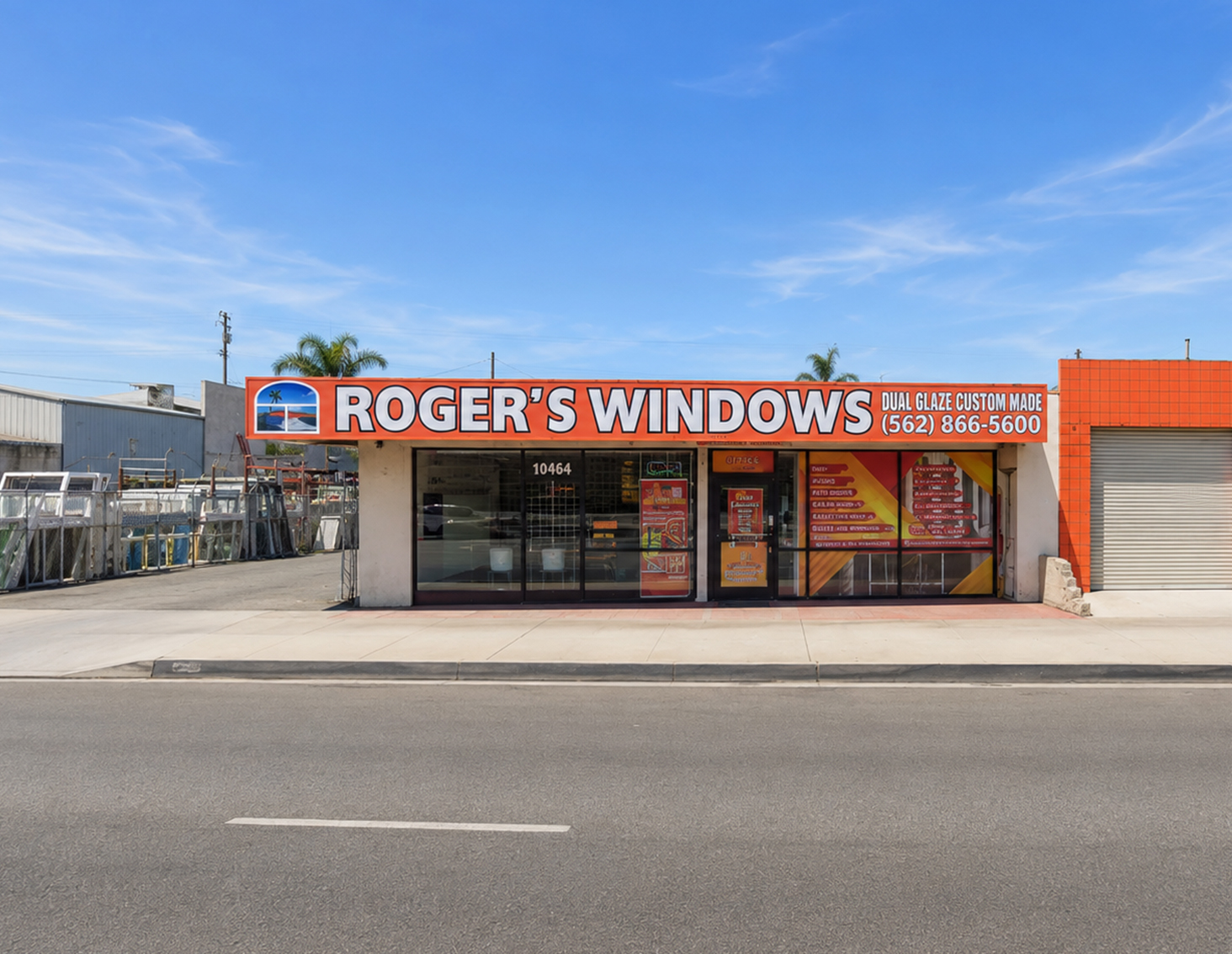 Roger’s Windows location exterior or customer-facing local service environment