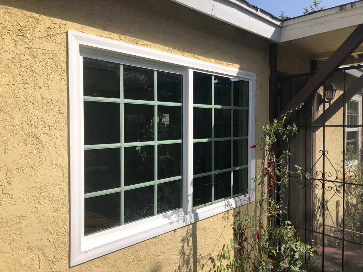 After image for Yellow Stucco Window Transformation